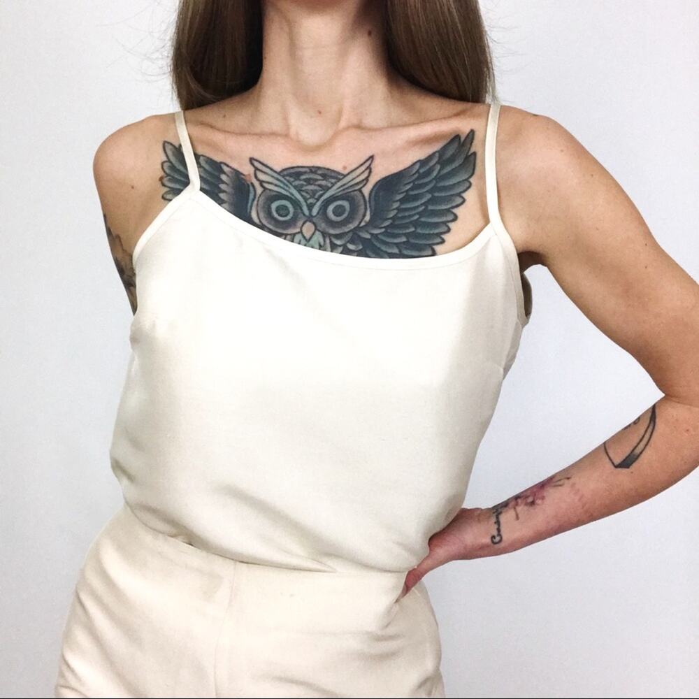Vintage Pure Silk Pantsuit Coord Set - Picture 7 of 16